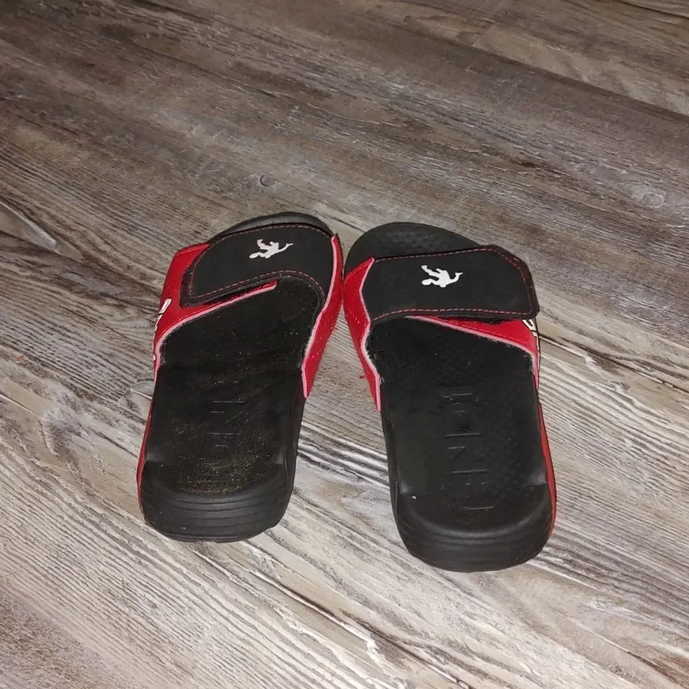 And1 Sildes flip flops  adjustable  Sz 12
